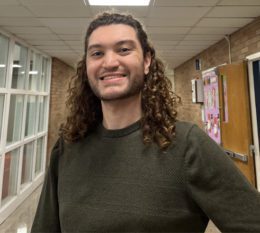 Student Portrait in Hallway