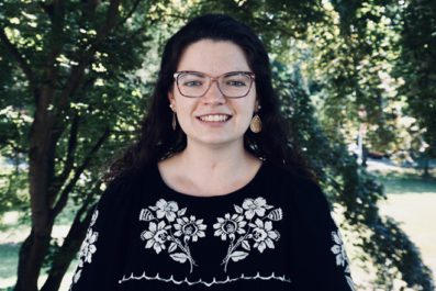 Student Portrait outside