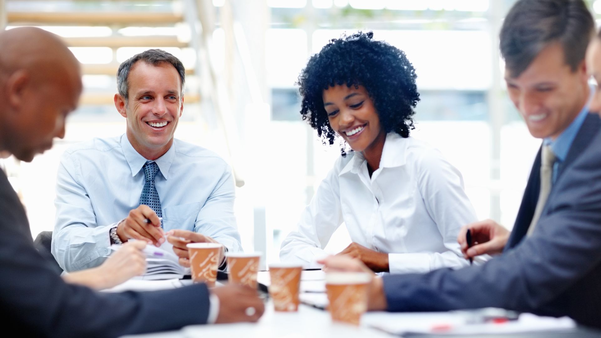 people learning together in a meeting