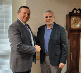 Ken Daly, President of St. Thomas Aquinas College and Louis D. Scamardella, Regional Director, Lower Hudson Valley Small Business Development Center