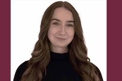 Meghan smiling