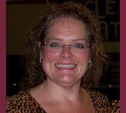 Kathy smiling