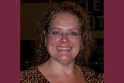 Kathy smiling