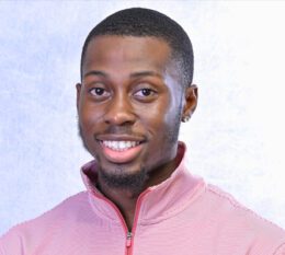 Ibrahim smiling